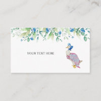Jemima Puddleduck Custom notes Enclosure Cards