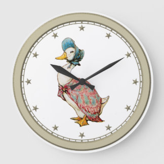 Jemima Puddleduck Große Wanduhr