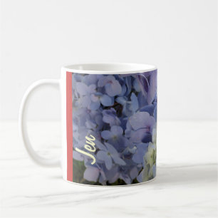 Jen Hydrangeas Mug #2 avec nom personnalisable