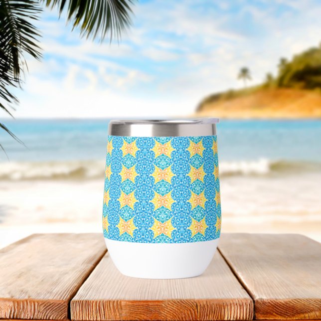 Jen Mosaic Weintumbler (Strand)