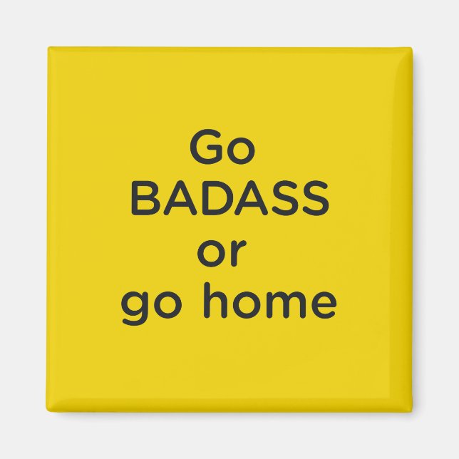 Jen Sincero Badass Magnet (Vorne)