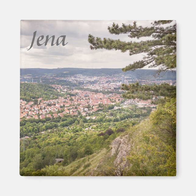Jena View Foto Magnet (Vorne)