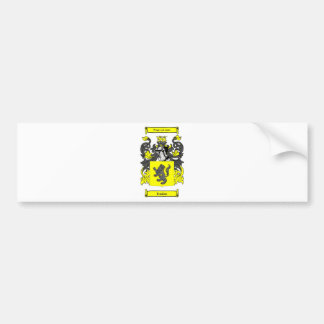 Jenkins (englisches) Wappen Autoaufkleber