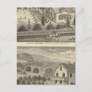 Jenkins, Snyder Residenzen Postkarte