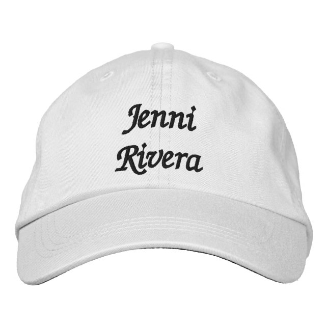Jenni Rivera Hat Bestickte Kappe (Vorderseite)