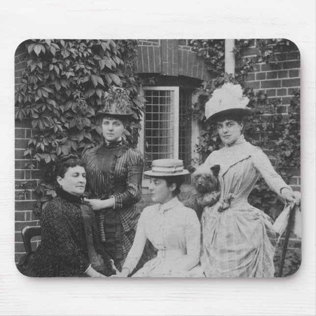 Jennie Jerome, neuere Dame Randolph Churchill Mousepad (Vorne)