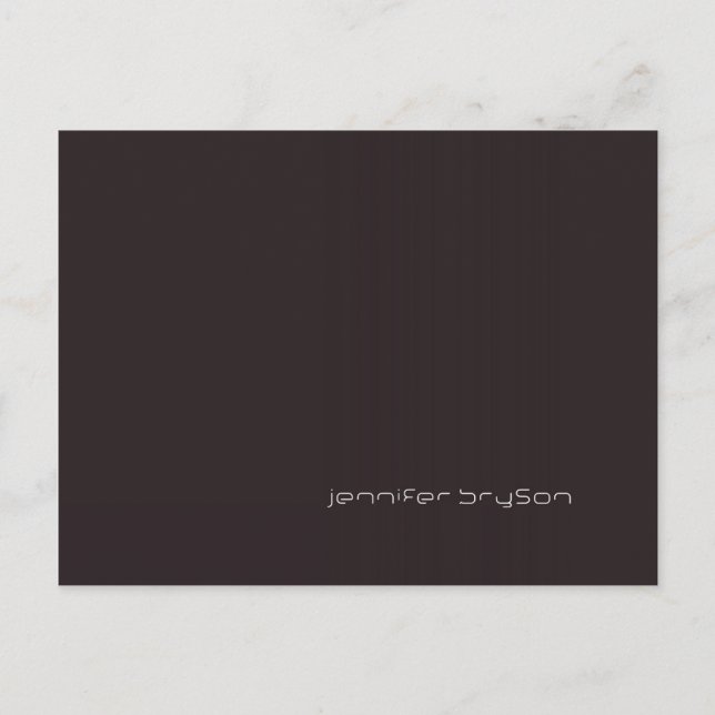 Jennifer Bryson Postkarte (Vorderseite)