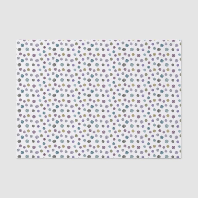 Jennifer Confetti Dots, kleine Seidenpapier (Vorderseite)