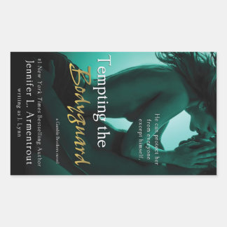 Jennifer L. Armentrout protzt den Bodyguard Rechteckiger Aufkleber