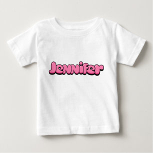 Jennifer Pink Baby T - Shirt