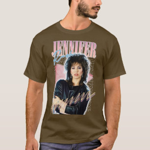 Jennifer Rush 80er Retro Fan Art Design T-Shirt
