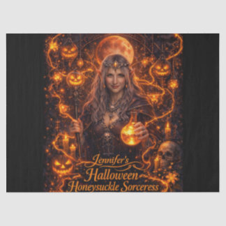 Jennifers Halloween-Jalapen-Zauberin Seidenpapier