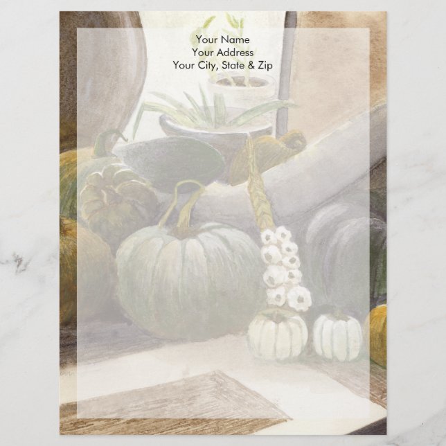 Jennifers Pumpkins Briefbogen (Vorderseite)