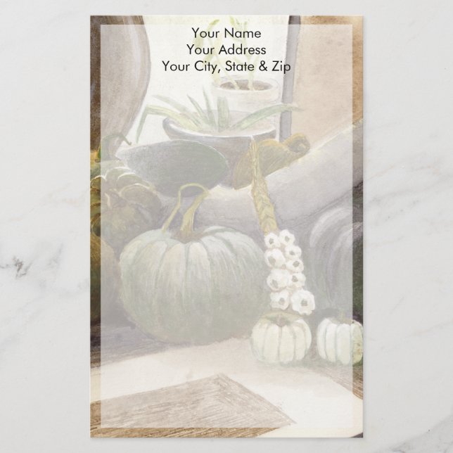 Jennifers Pumpkins Briefpapier (Vorderseite)
