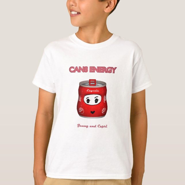 Jenny cans T-Shirt (Vorderseite)