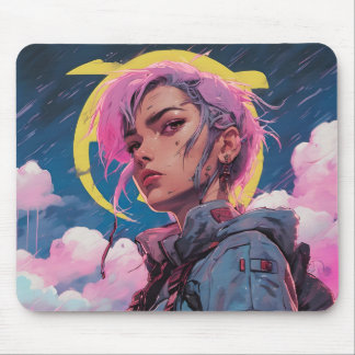Jenny Cyberpunk Tapis de souris