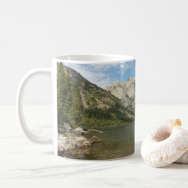 Jenny Lake at Grand Teton National Park Kaffeetasse (Mit Donut)