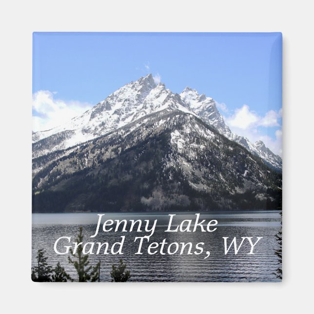 Jenny Lake, Grand Tetons National Park Magnet (Vorne)