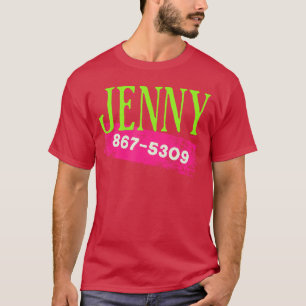 Jenny Telefonnummer 8675309 Nostalgisch und Lustig T-Shirt