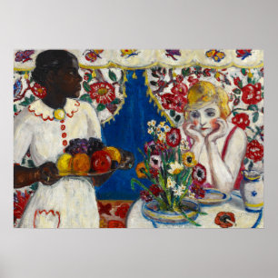 Jenny und Genevieve, 1915 von Florine Stettheimer Poster