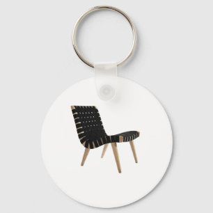 JENS RISOM by Knoll Mid-Century Modern Strap Chair Schlüsselanhänger