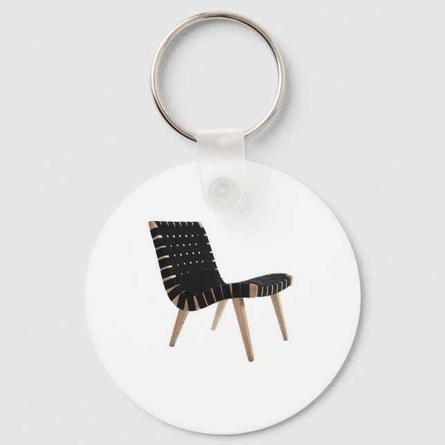 JENS RISOM by Knoll Mid-Century Modern Strap Chair Schlüsselanhänger (Vorderseite)