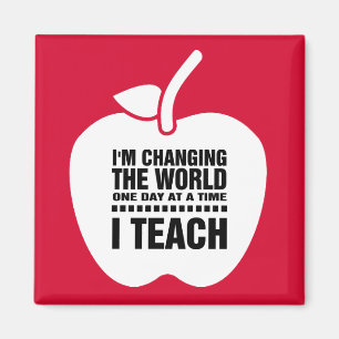 J'Enseigne. Citation d'enseignement   Magnets cade