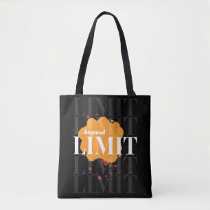 Jenseits der Grenze Motivierend Totbeutel Black Tasche
