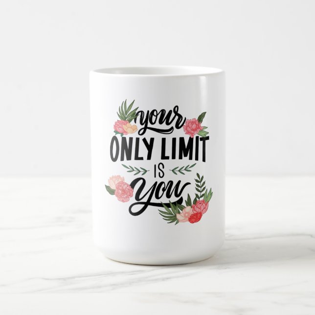 Jenseits der Grenzen die weiße Tasse geblüht (Mittel)