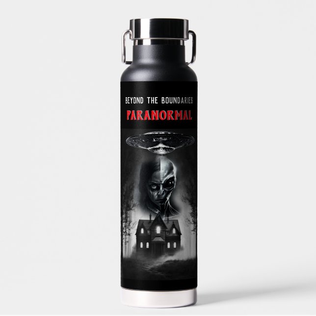 Jenseits der Grenzen Paranormales Wasser Flasche V (Vorne)