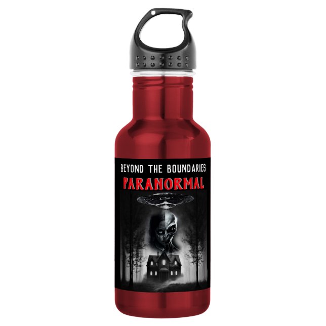 Jenseits der Grenzen Paranormales Wasser Flasche V Edelstahlflasche (Vorderseite)