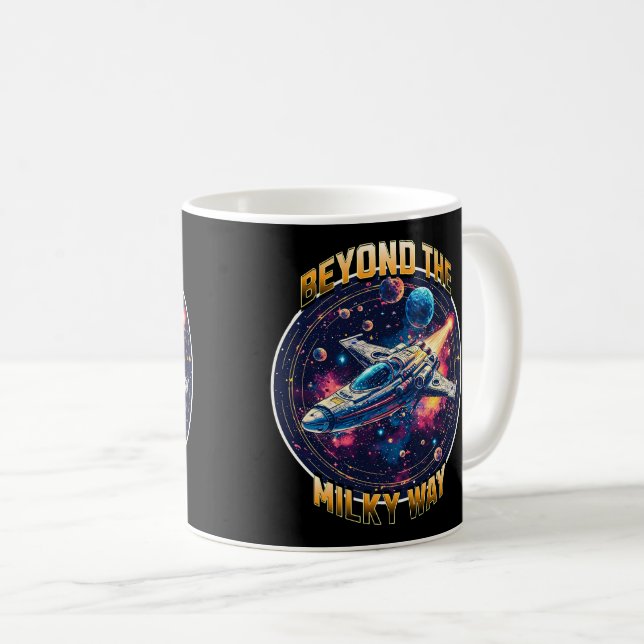 Jenseits der Milchstraße Kaffeetasse (VorderseiteRechts)