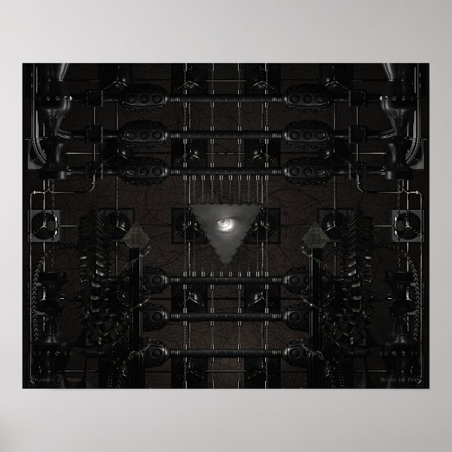 Jenseits der Pinea Poster (Vorne)