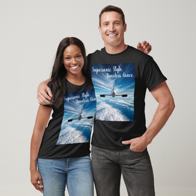 Jenseits des Horizonts: Koncorde von hinten T-Shirt (Unisex)