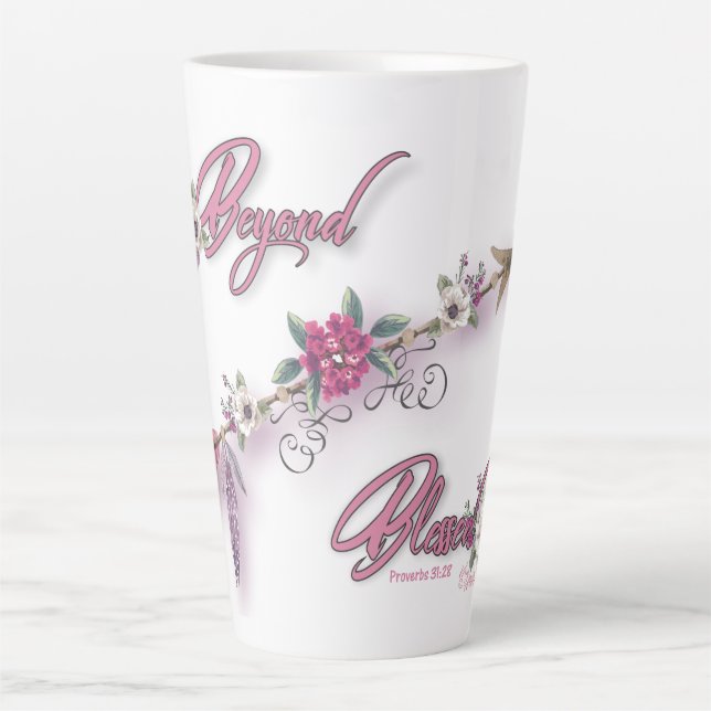 Jenseits gesegnet milchtasse (Vorderseite)