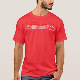 Jensen Interceptor klassische Kontur Grille und Em T-Shirt
