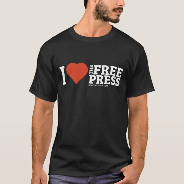 J'entends le T-shirt homme de Free Press (Devant)