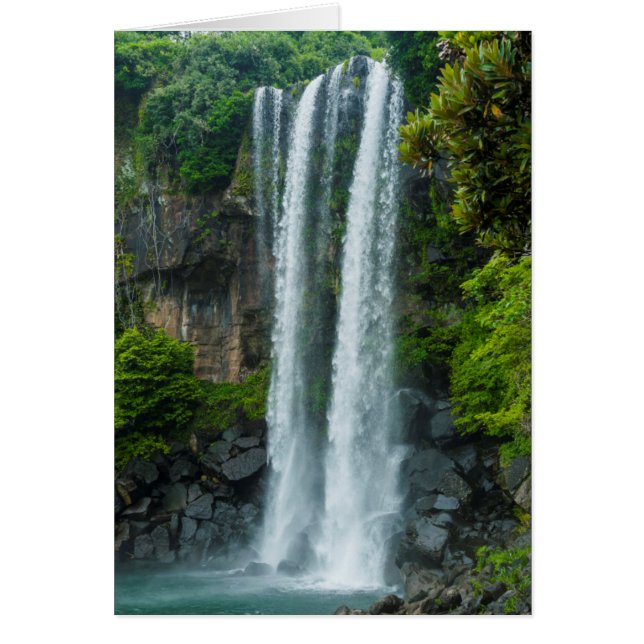 Jeongbang Wasserfall, Südkorea (Vorne)
