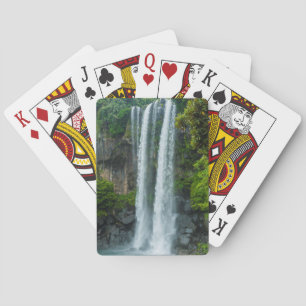 Jeongbang Wasserfall, Südkorea Spielkarten