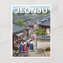 Jeonju Hanok Village Südkorea