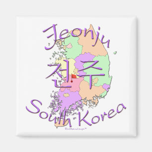 Jeonju Südkorea Magnet
