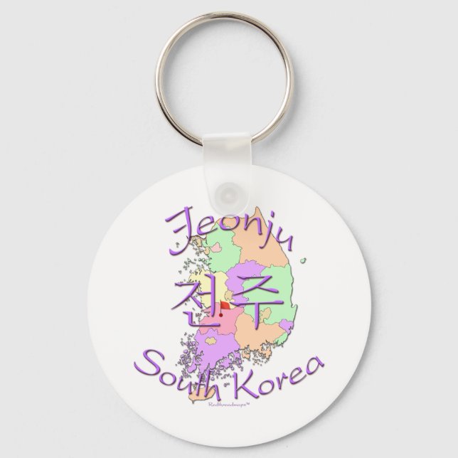 Jeonju Südkorea Schlüsselanhänger (Vorderseite)