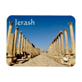Jerash in Jordanien Magnet von Velvet Escape