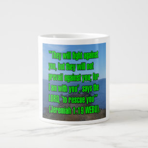 Jeremia 1:19 WEBU Tasse