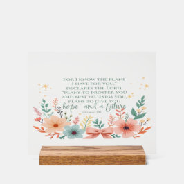 Jeremia 29:11 acrylschild