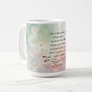 Jeremia 29,11 Bibelvers Bild Kaffeetasse