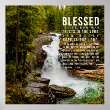 Jeremiah 17:7-8 Christliche Bibelschrift Natur