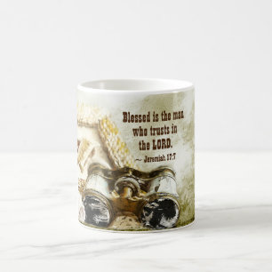 Jeremiah 17:7 Gesegnet den Mann, der dem Herrn ver Kaffeetasse