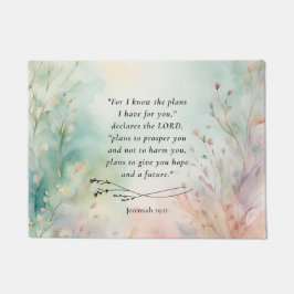 Jeremiah 29:11 Bibelverse-Bild Fußmatte