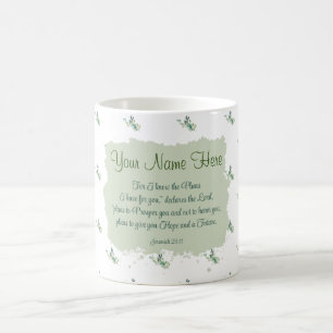 Jeremiah 29:11 Bibelverse personalisieren Kaffeetasse